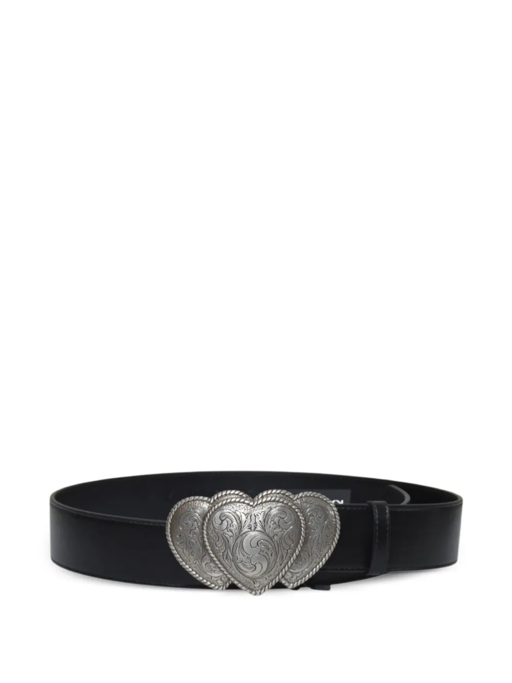 Kate Cate Queen of Hearts buckle belt - Nero