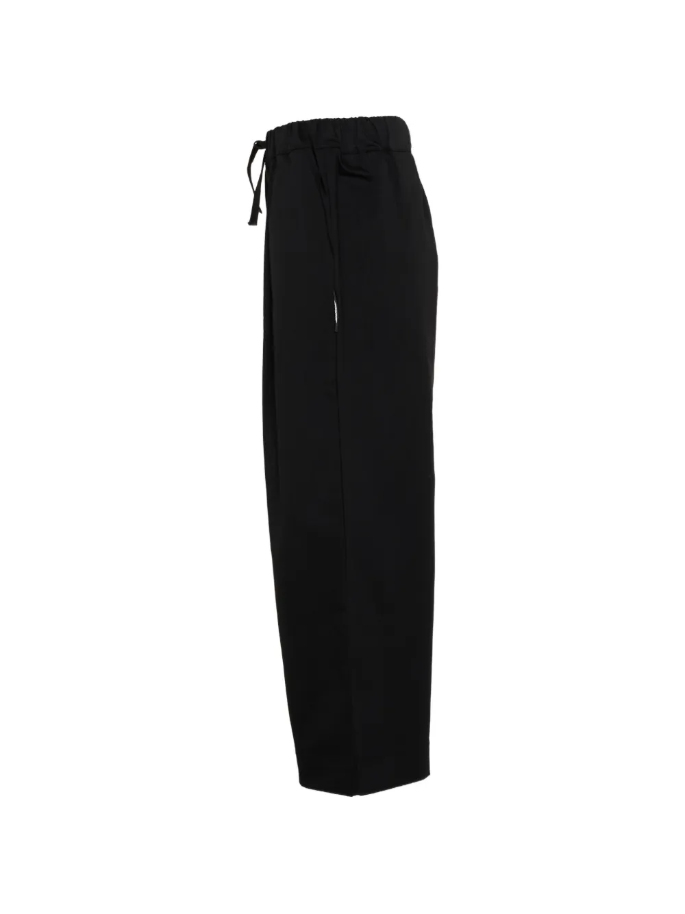  Msgm Kids Drawstring Trousers - Black 