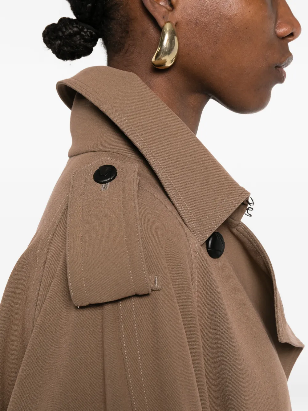 Mxmcerto Belted Trench Coat