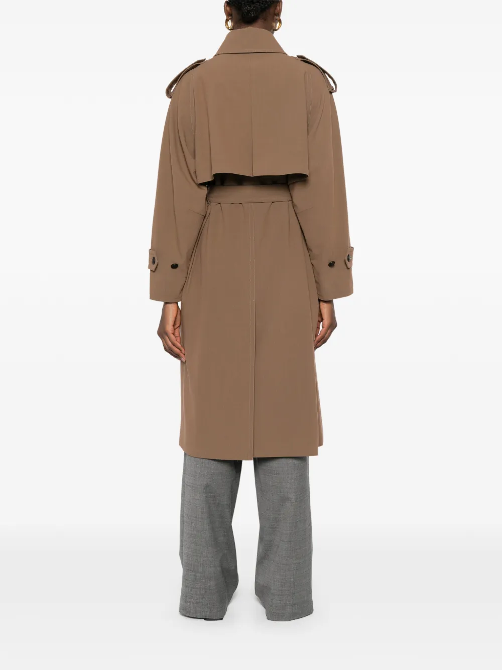 Mxmcerto Belted Trench Coat