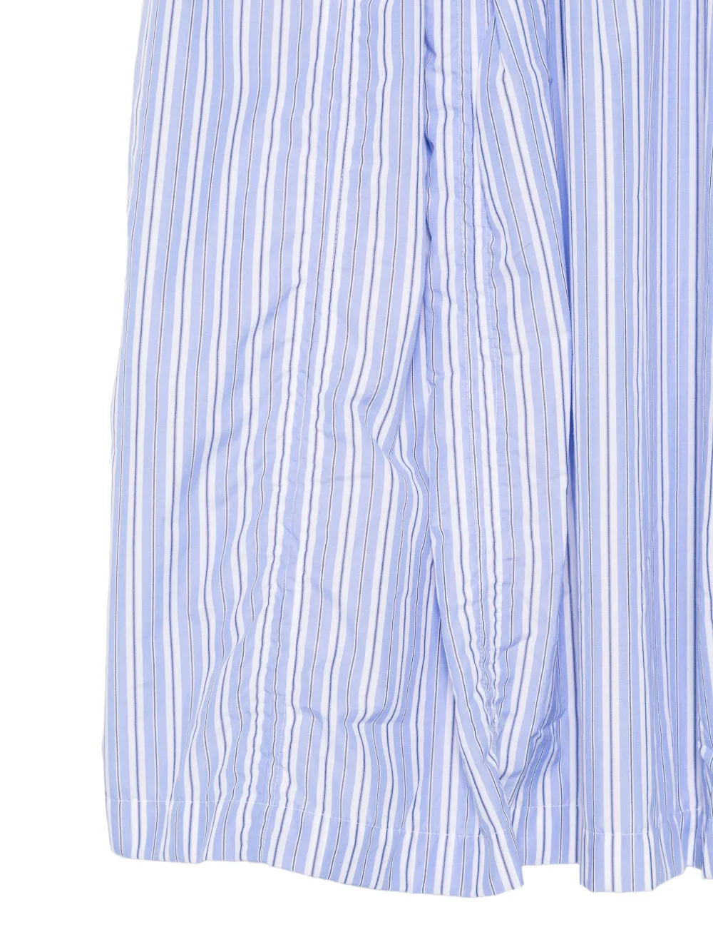  Bellerose Cinley Striped-pattern Midi Skirt - Blue 