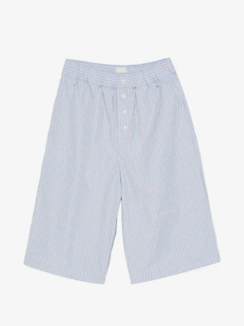 Bellerose shorts con botones y motivo de rayas