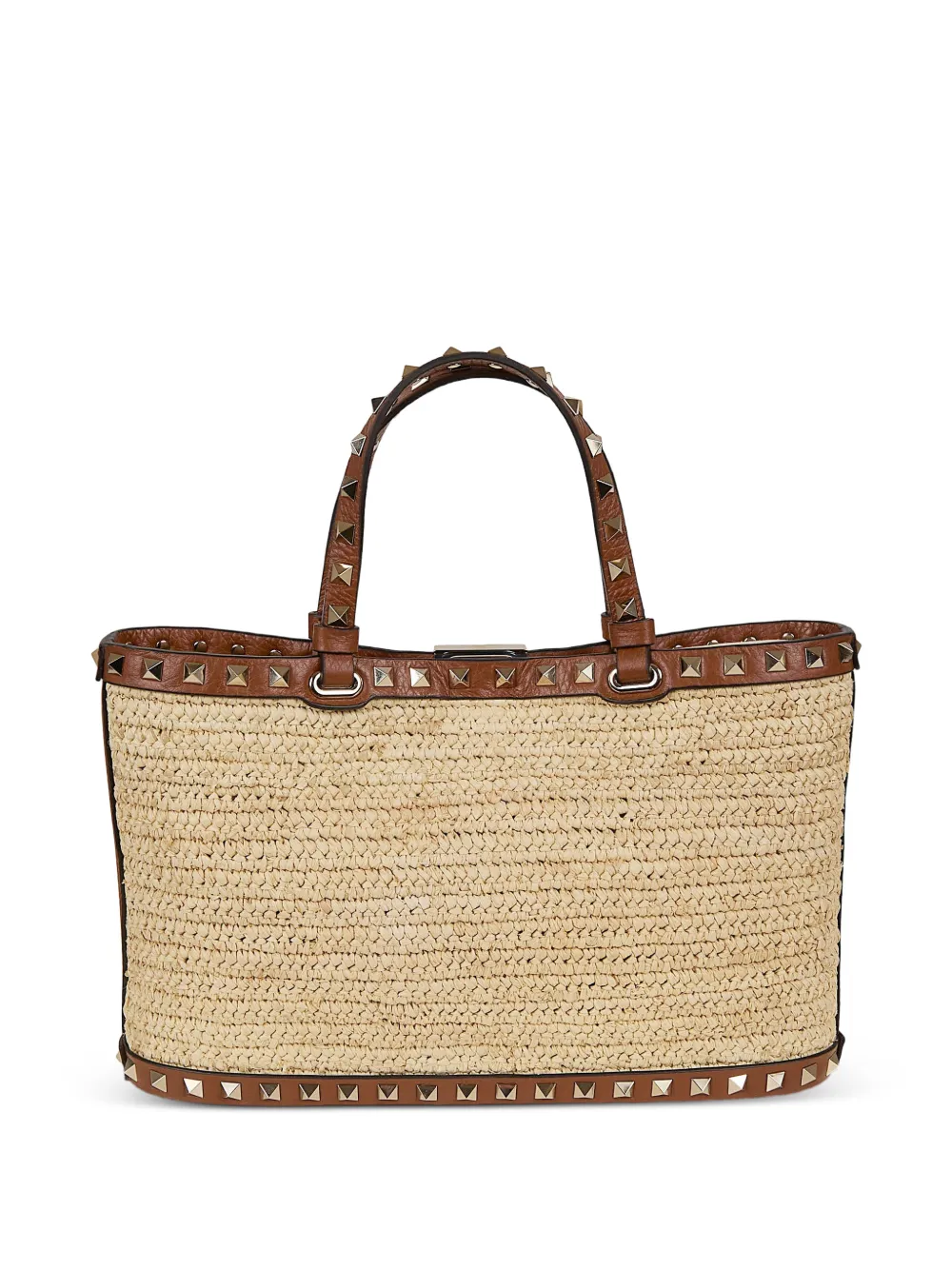 Valentino Garavani Rockstud shopper Beige