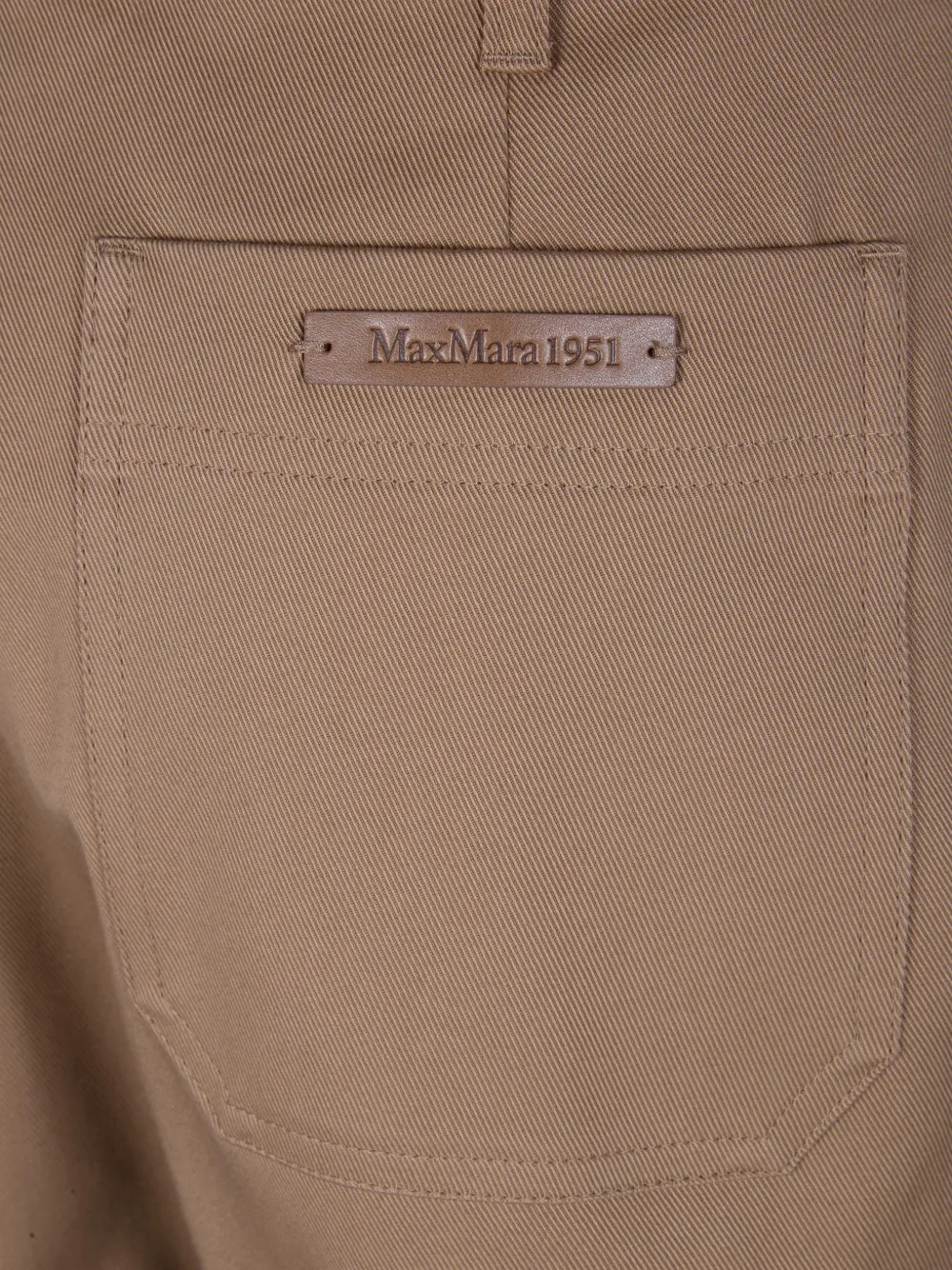 Max Mara Geplooide broek Bruin
