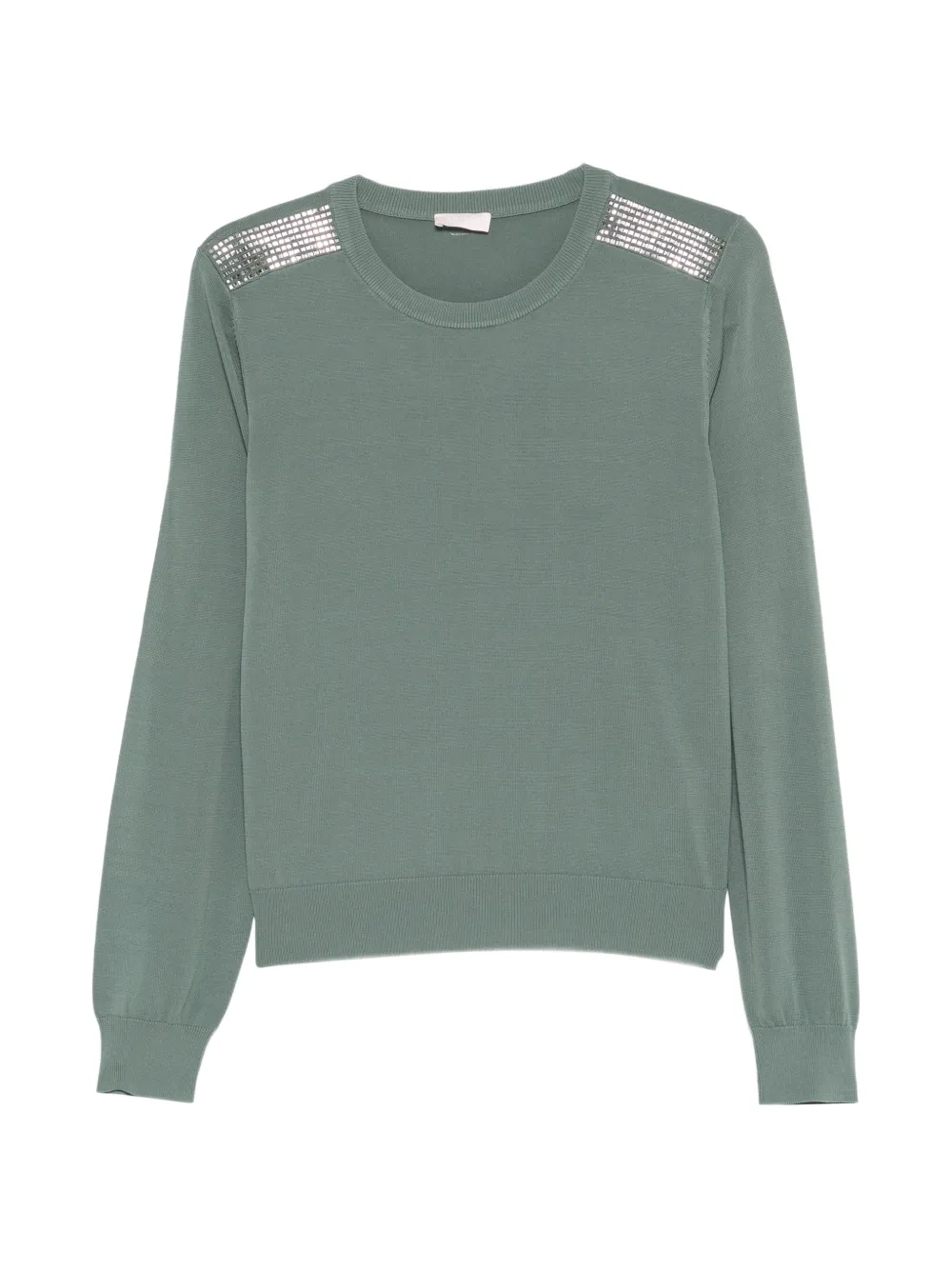 LIU JO embellished sweater - Verde