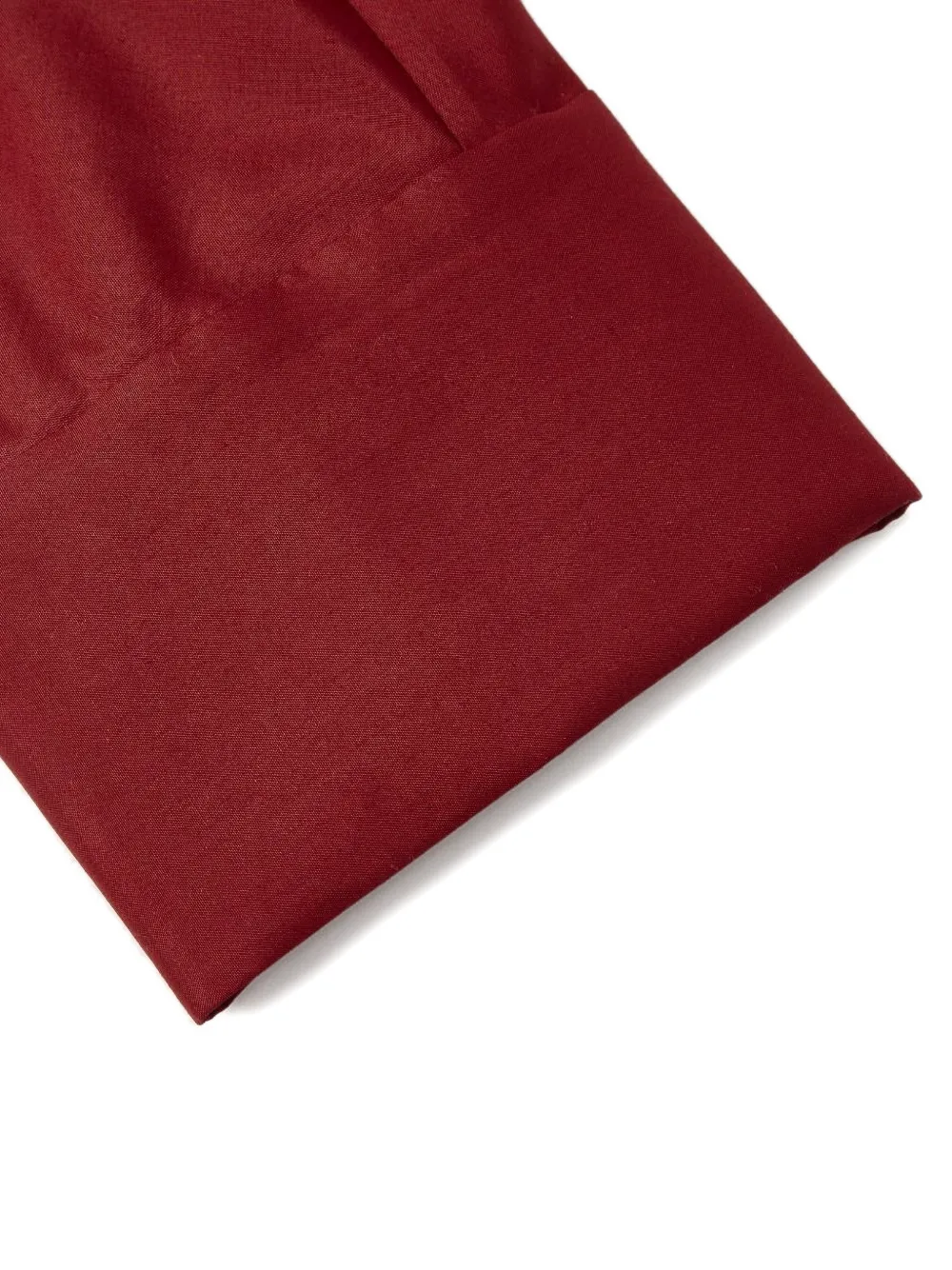 Shanghai Tang Zijden blouse Rood