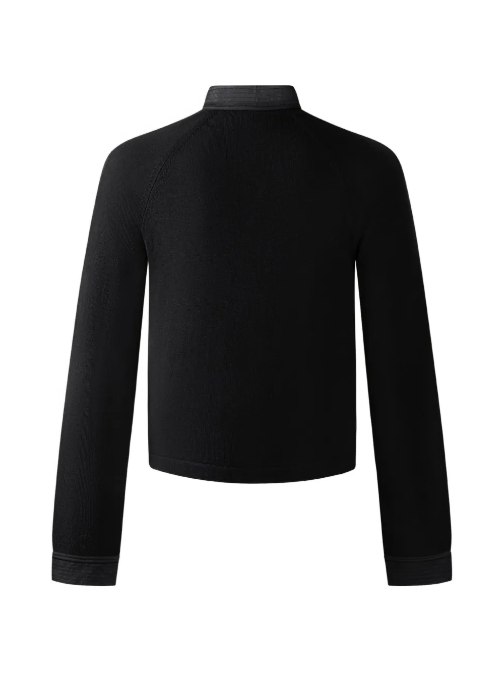Shanghai Tang Vest met hoge hals Zwart