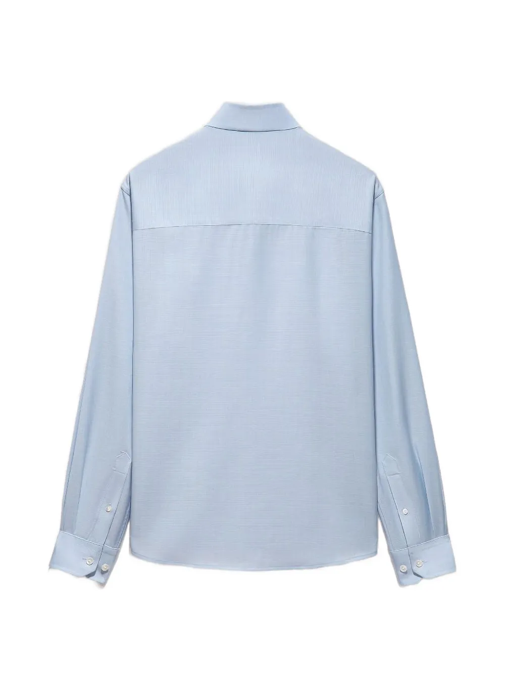 Shanghai Tang Wollen overhemd Blauw