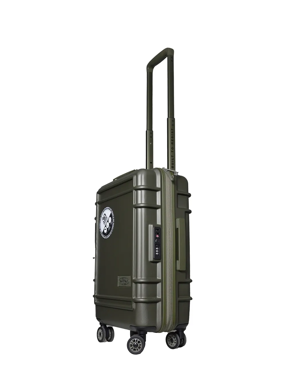 Eastpak RESIST'R Zip Cabinelogo-patch four-wheel suitcase - Verde