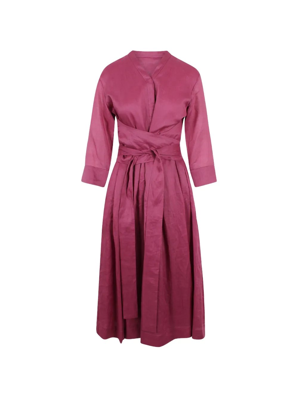 'S Max Mara V-neck midi dress - Rosa
