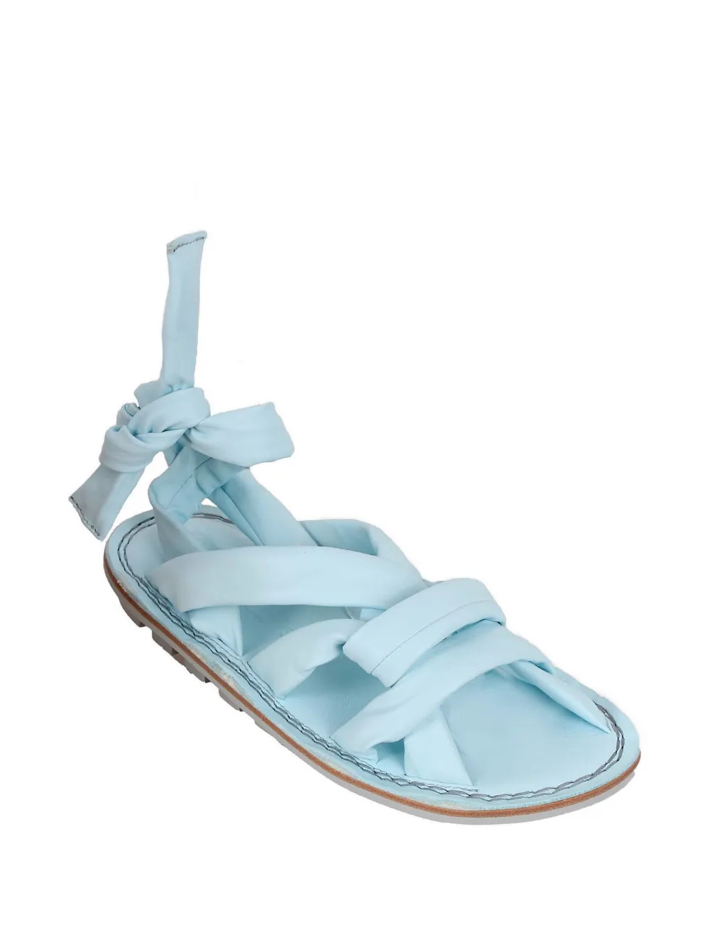 Trippen Gossamer padded ballet flats Blauw