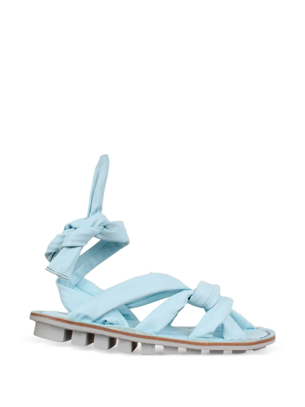 Trippen Gossamer padded ballet flats - Blu