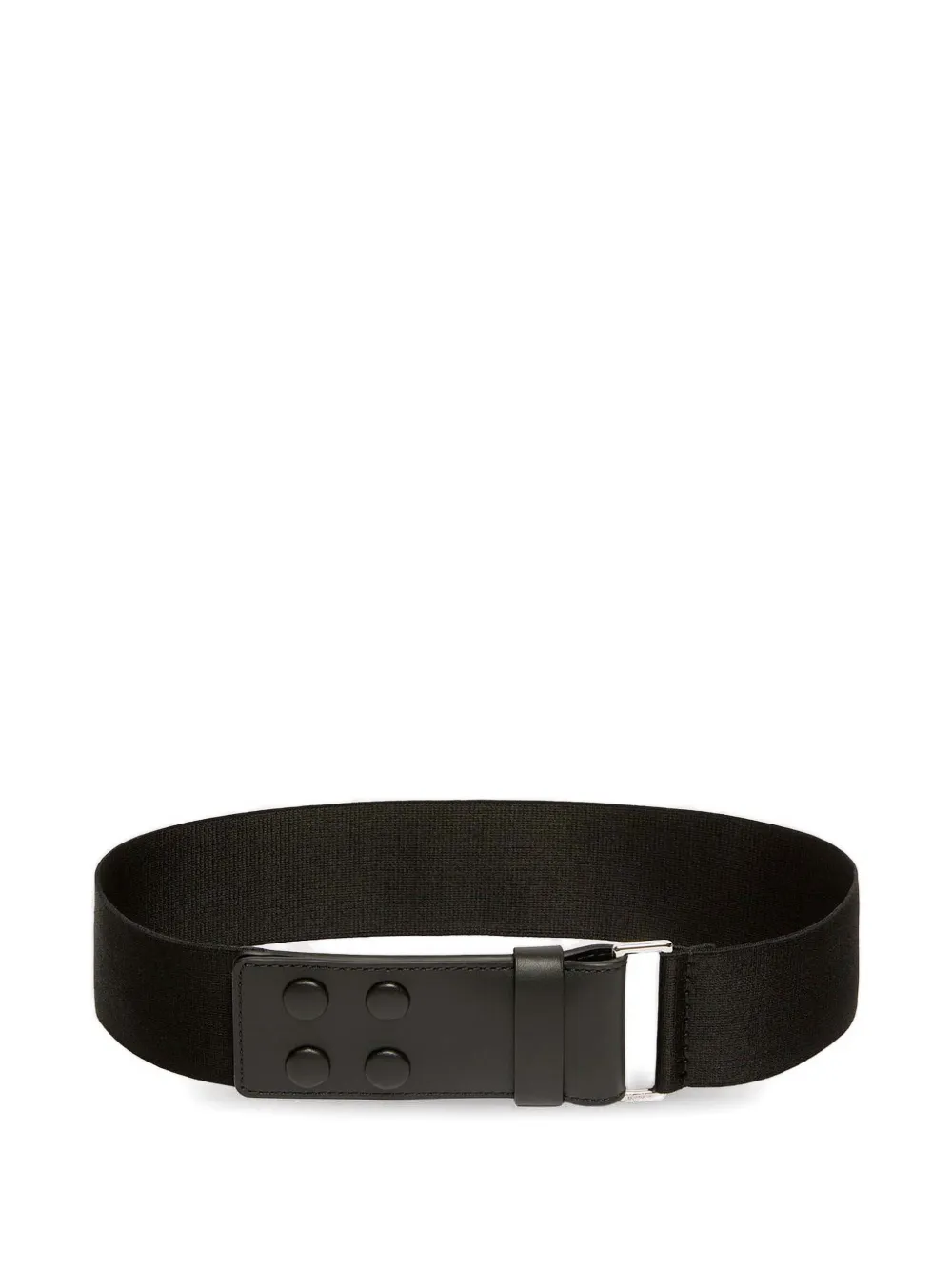 Max Mara Buttoned Leather Belt In Red