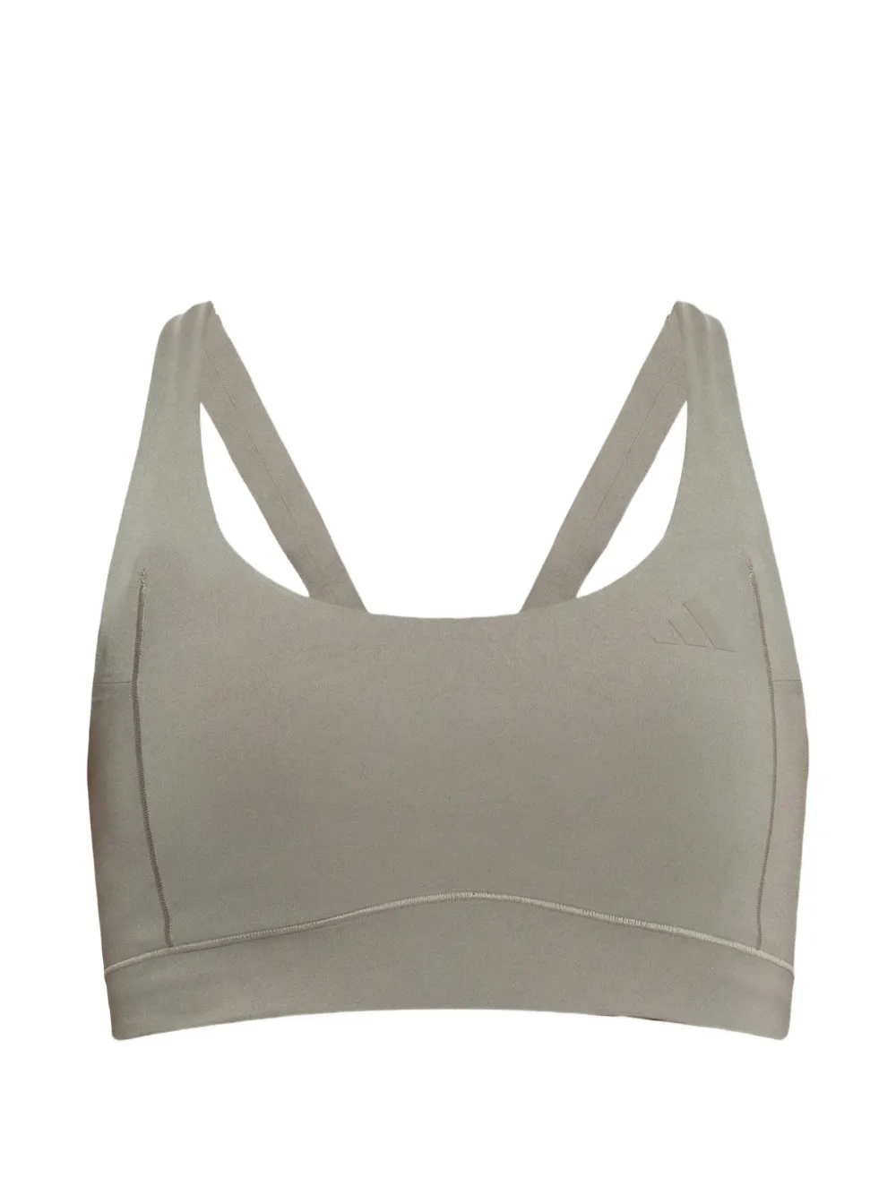 adidas x Entire Studios Optime logo-detail sports bra - Nude