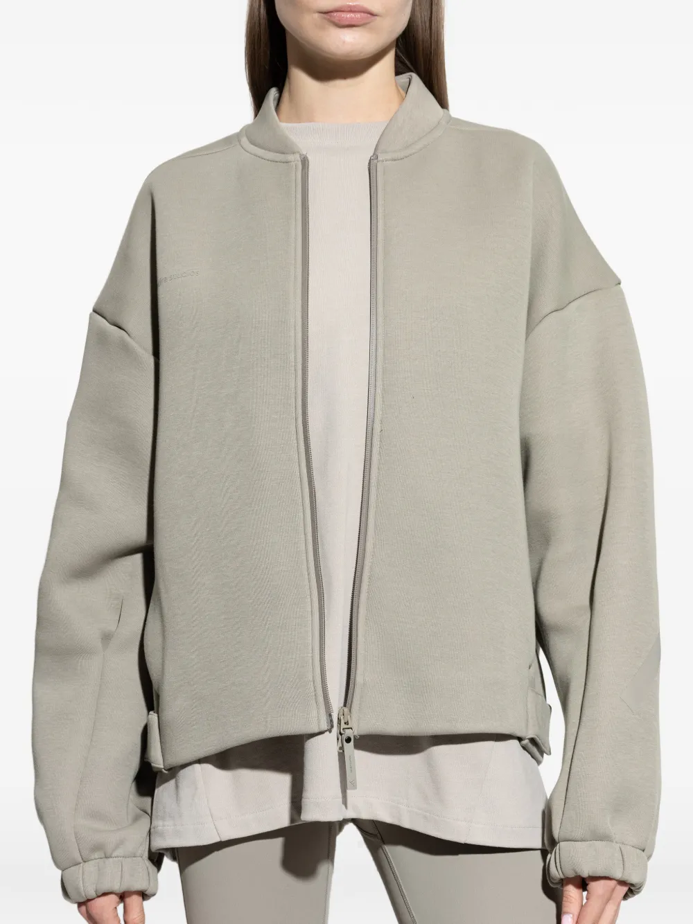 adidas x Entire Studios Z.N.E. jack met rits Beige