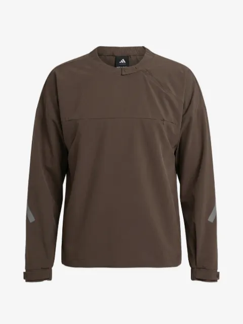 adidas x Entire Studios Z.N.E. buttoned sweatshirt