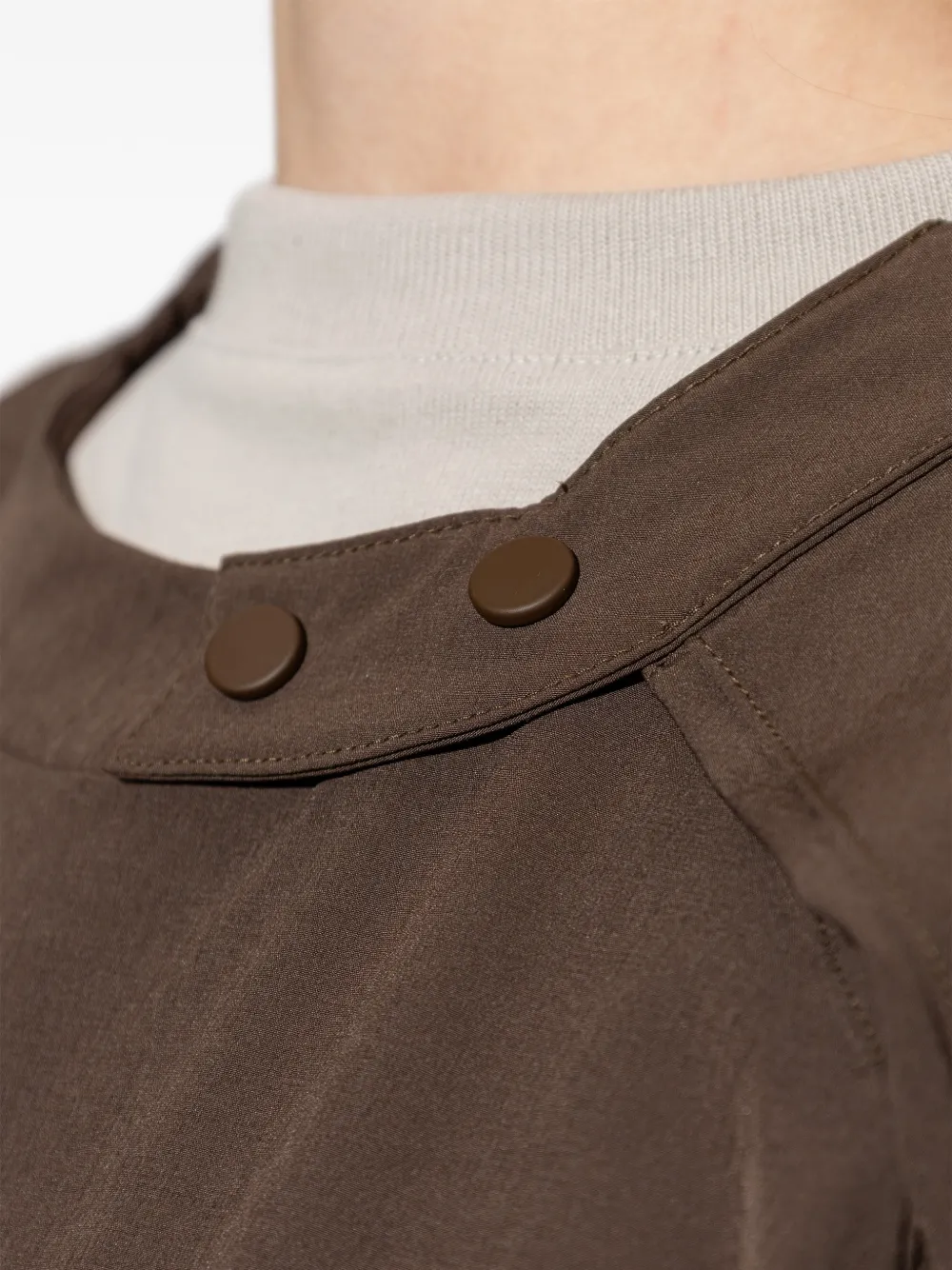 adidas x Entire Studios Z.N.E. sweater met knopen Bruin