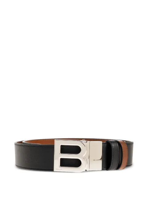 Bally B-logo leather belt
