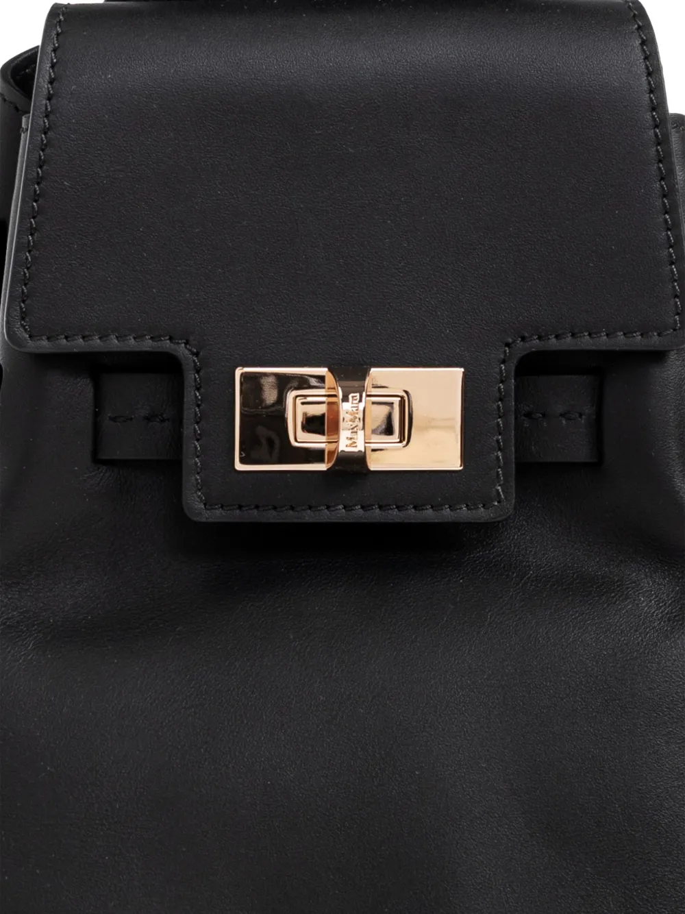 Max Mara Margaux rugzak Zwart