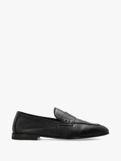 Bally Elios  grainy-leather loafers