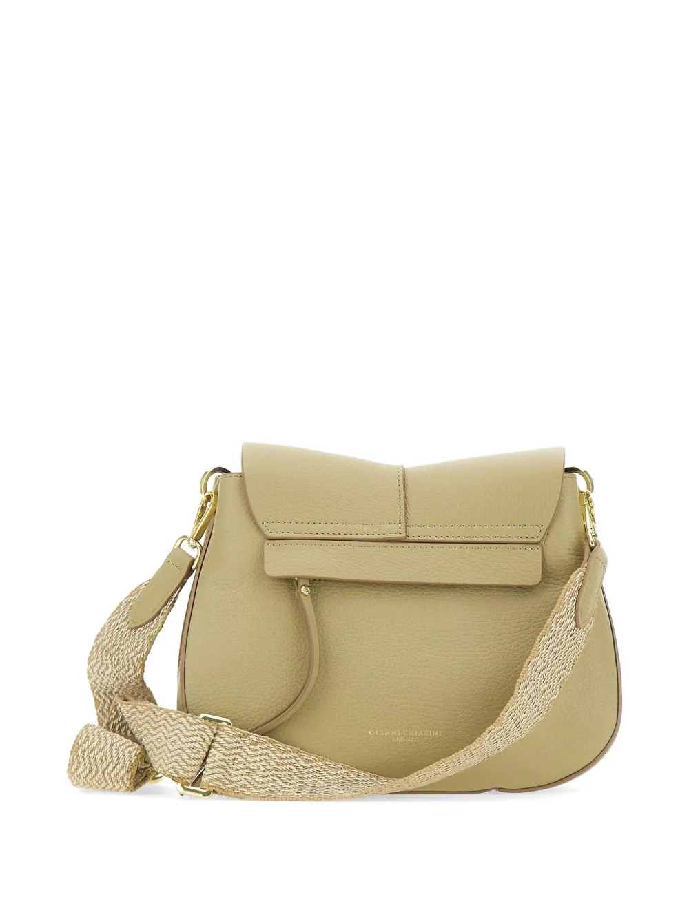  Gianni Chiarini Helena Round Crossbody Bag - Neutrals 