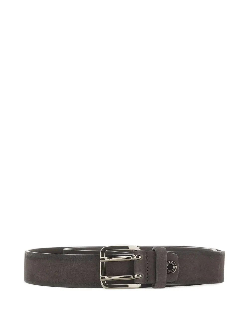 GIANNI CHIARINI buckled leather belt - Grigio