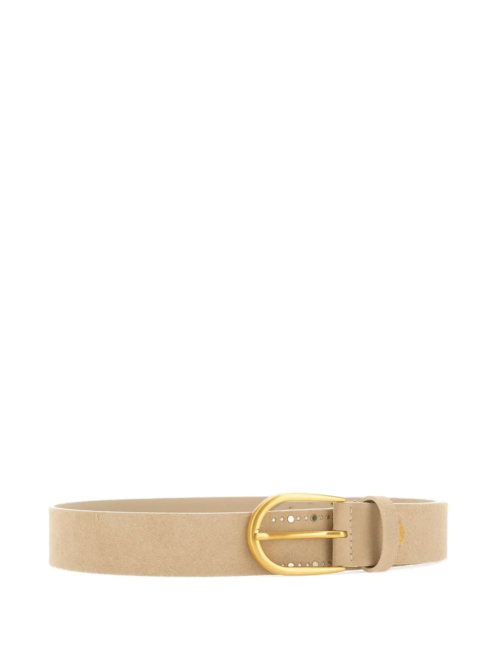  Gianni Chiarini Stud Embellished Buckle Belt - Neutrals 