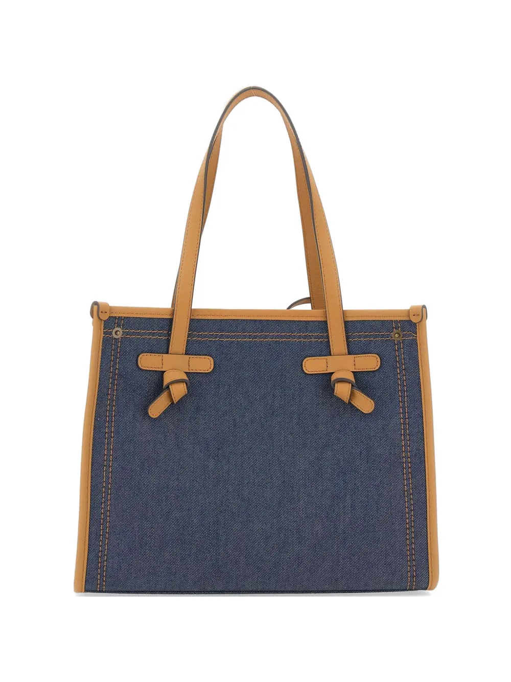 GIANNI CHIARINI Marcella denim tote bag - Blu