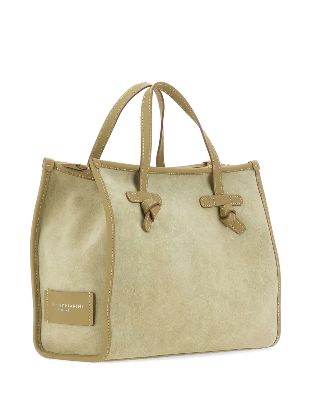 GIANNI CHIARINI 32 Miss Marcella shopper met logopatch Groen