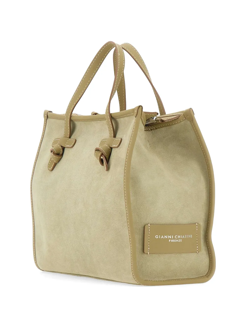 GIANNI CHIARINI 32 Miss Marcella shopper met logopatch Groen