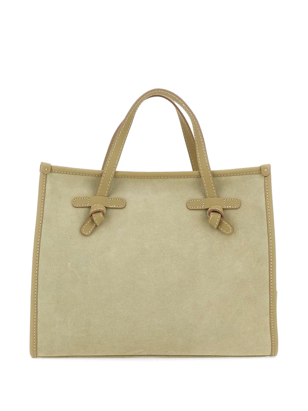 GIANNI CHIARINI 32 Miss Marcella logo-patch tote bag - Verde