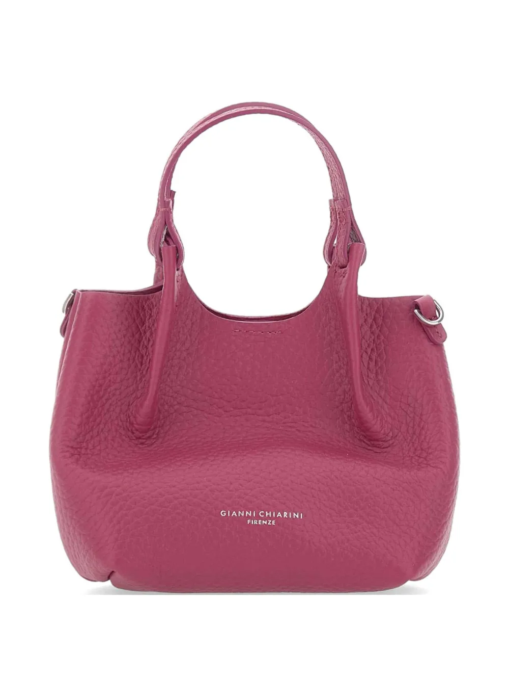 GIANNI CHIARINI Dua leather tote bag - Rosa