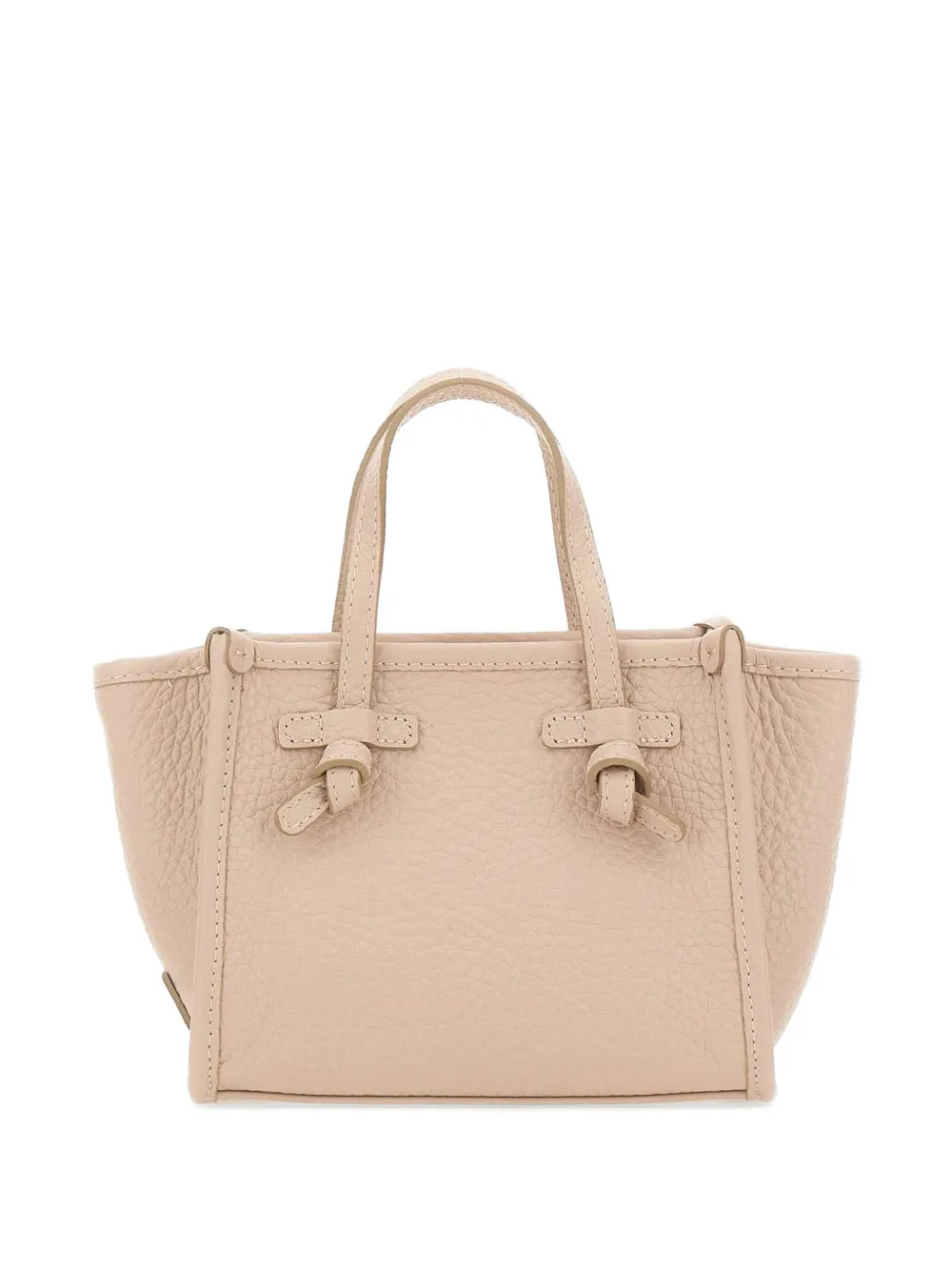  Marcella Club Miss Marcella Grained-leather Tote Bag - Neutrals 