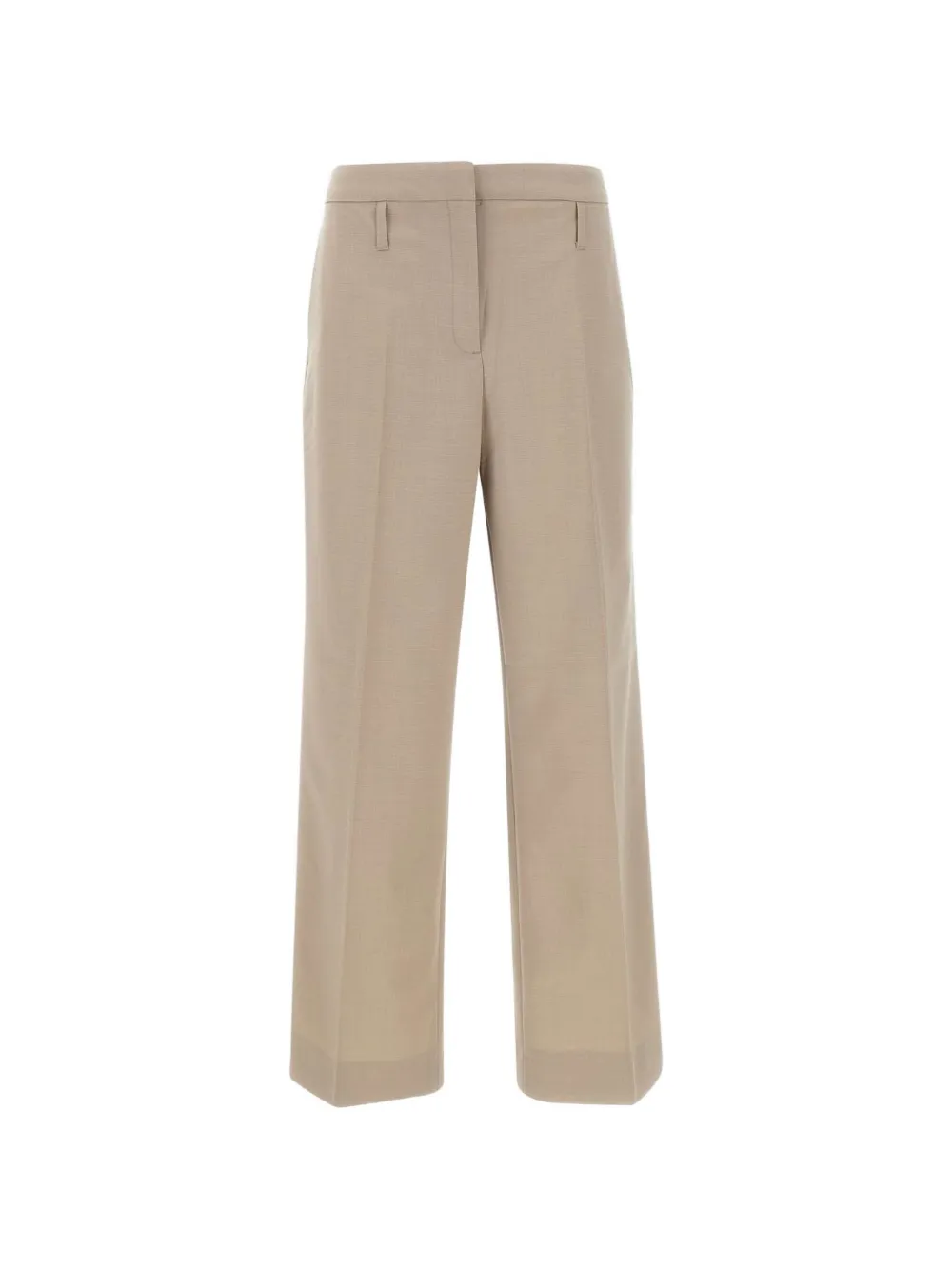 HERSKIND Ivano wide-leg trousers - Toni neutri
