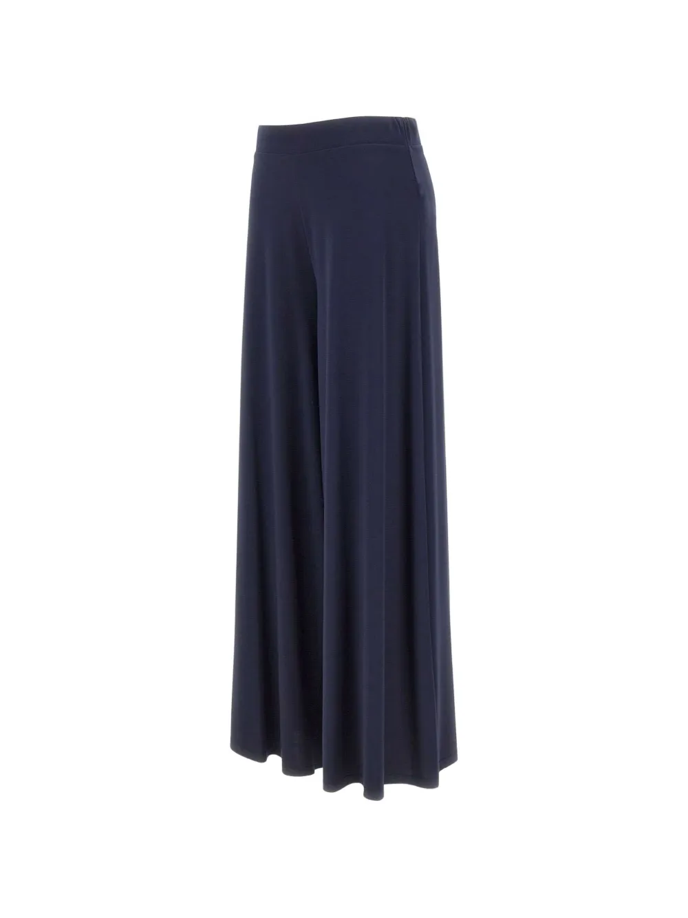 kaos elasticated wide-leg trousers - Blu