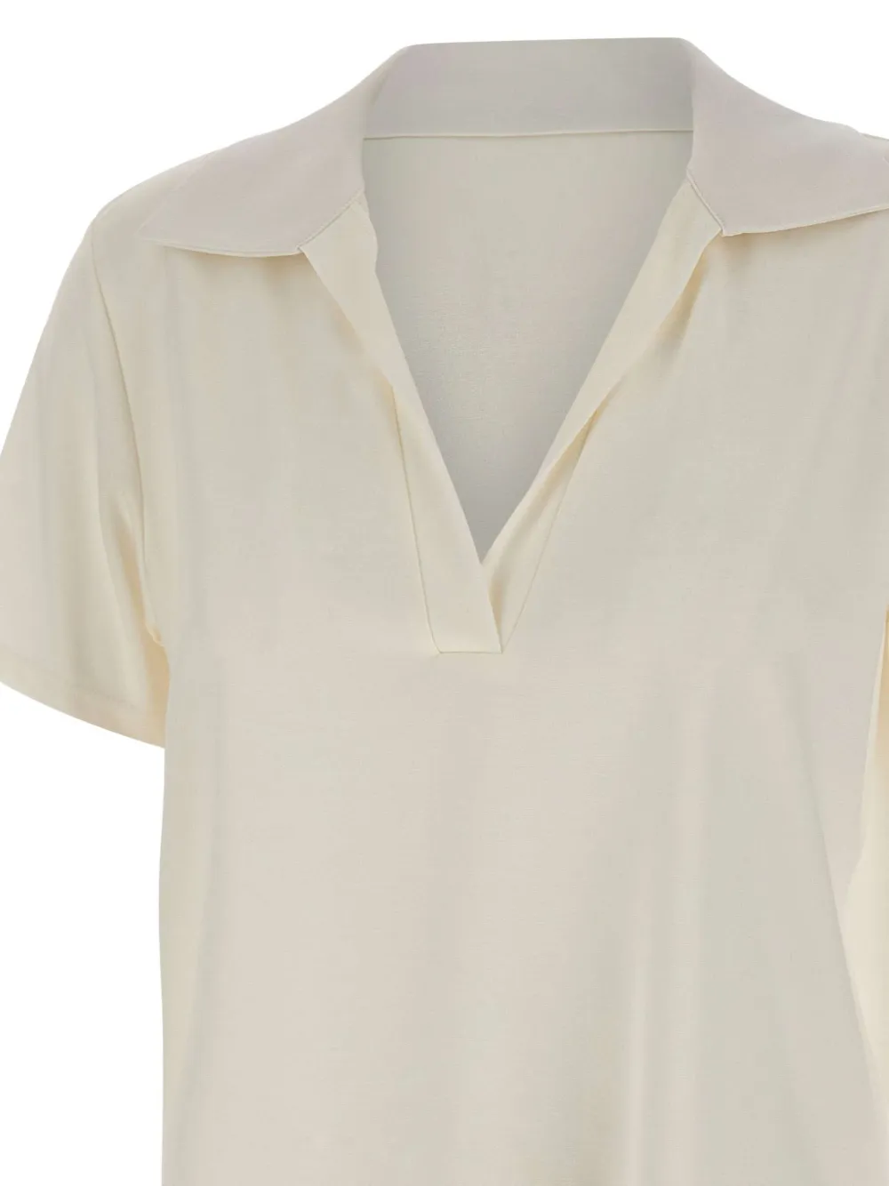 V-Neck Collared T-Shirt