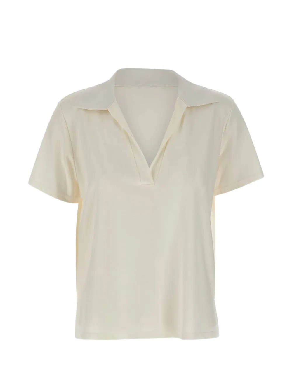 kaos V-neck collared T-shirt - Toni neutri