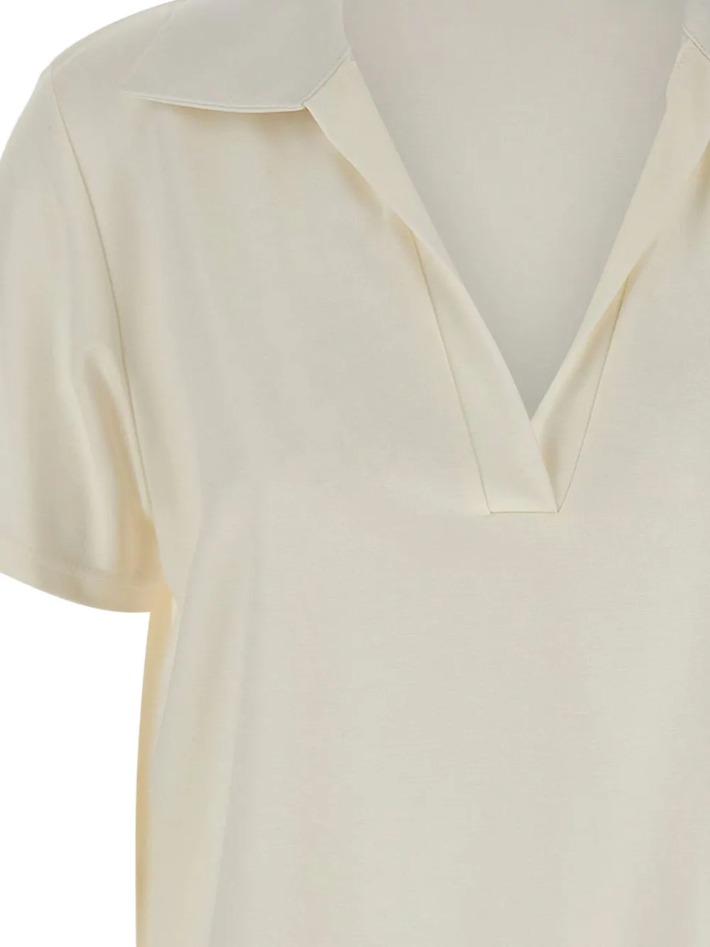 V-Neck Collared T-Shirt