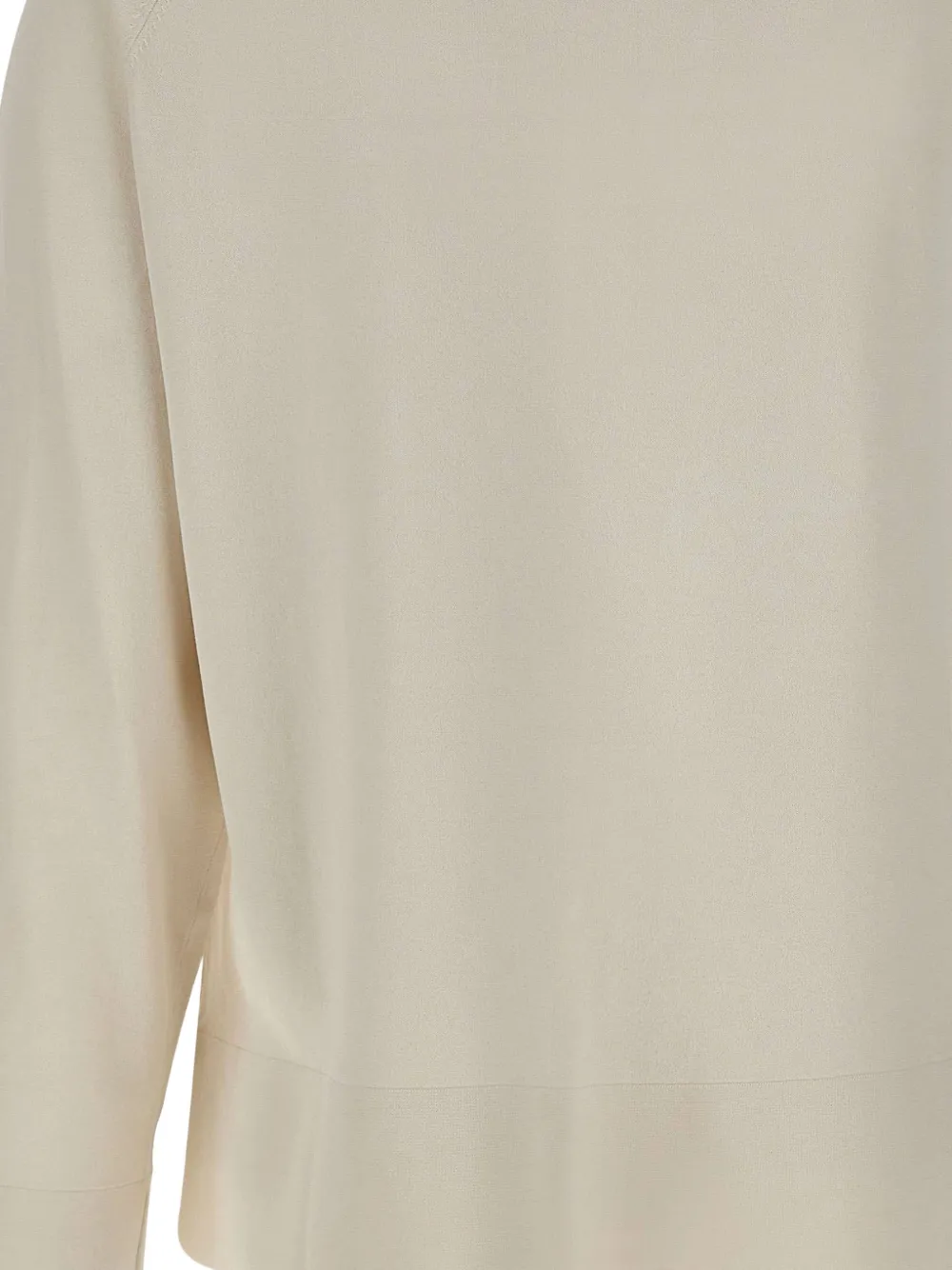 Ribbed-Trims Buttoned Cardigan