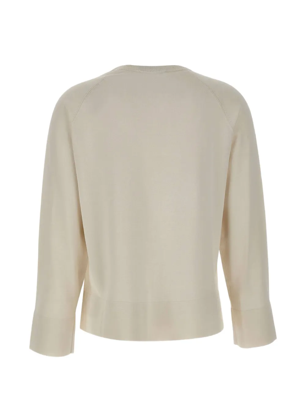  Elena Miro` Ribbed-trims Buttoned Cardigan - Neutrals 