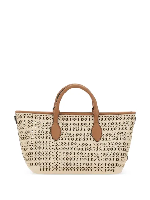 GIANNI CHIARINI Mashup laser-cut tote bag