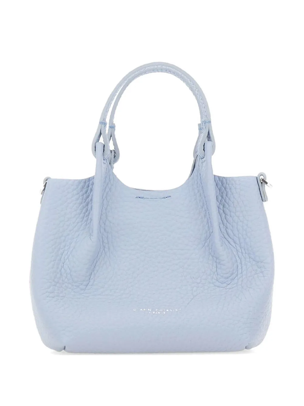 GIANNI CHIARINI Dua leather tote bag - Blu