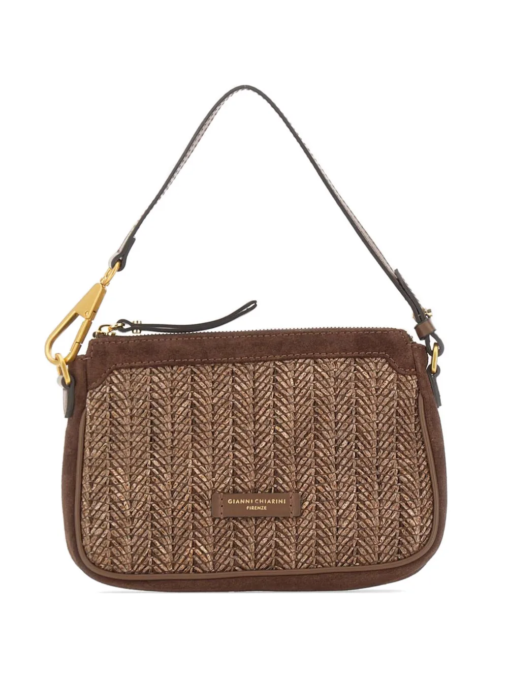 GIANNI CHIARINI Brooke shoulder bag - Marrone