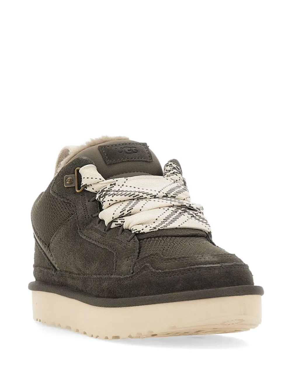 UGG Low-top sneakers met gewatteerde kraag Groen