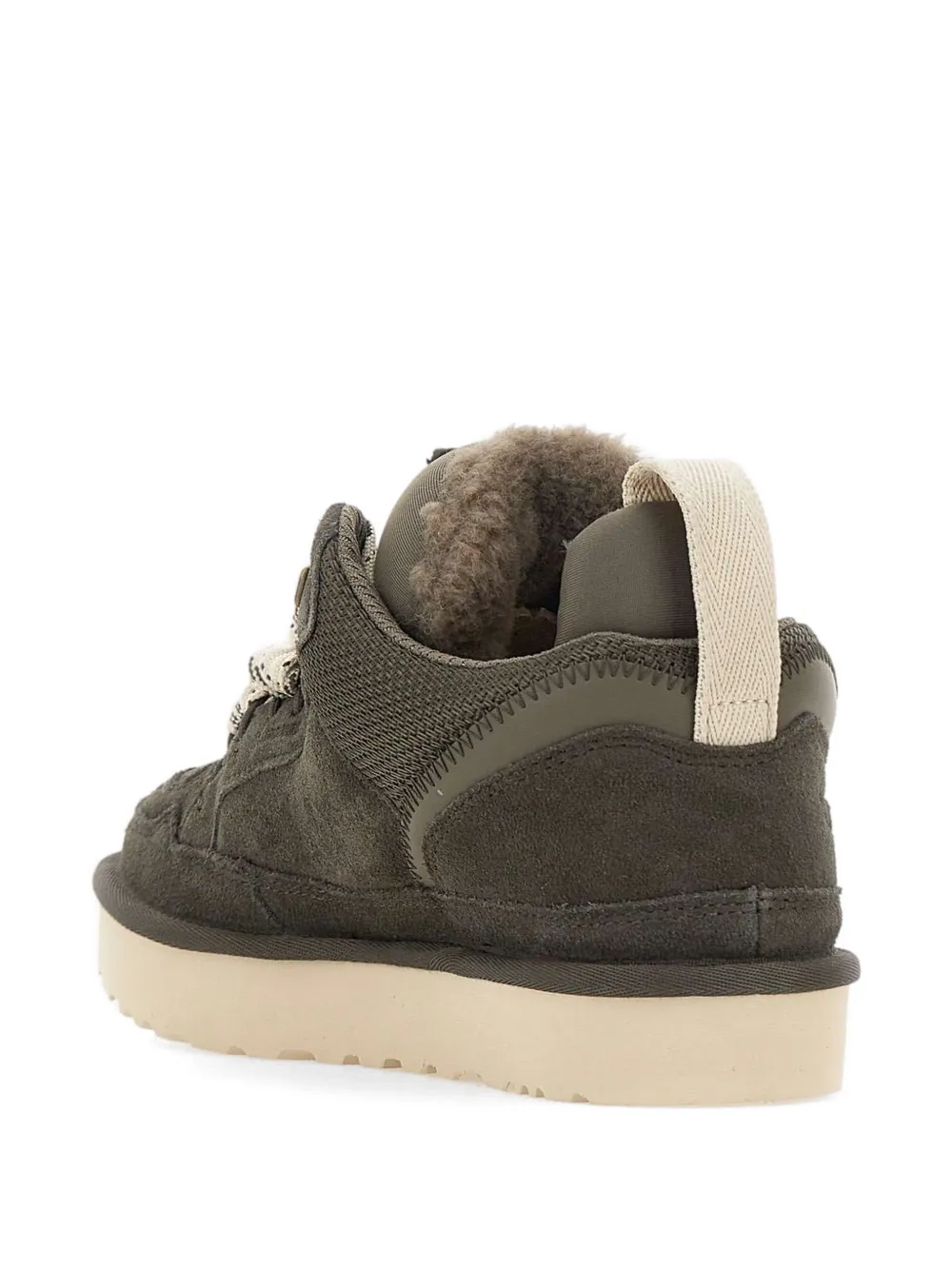 UGG Low-top sneakers met gewatteerde kraag Groen