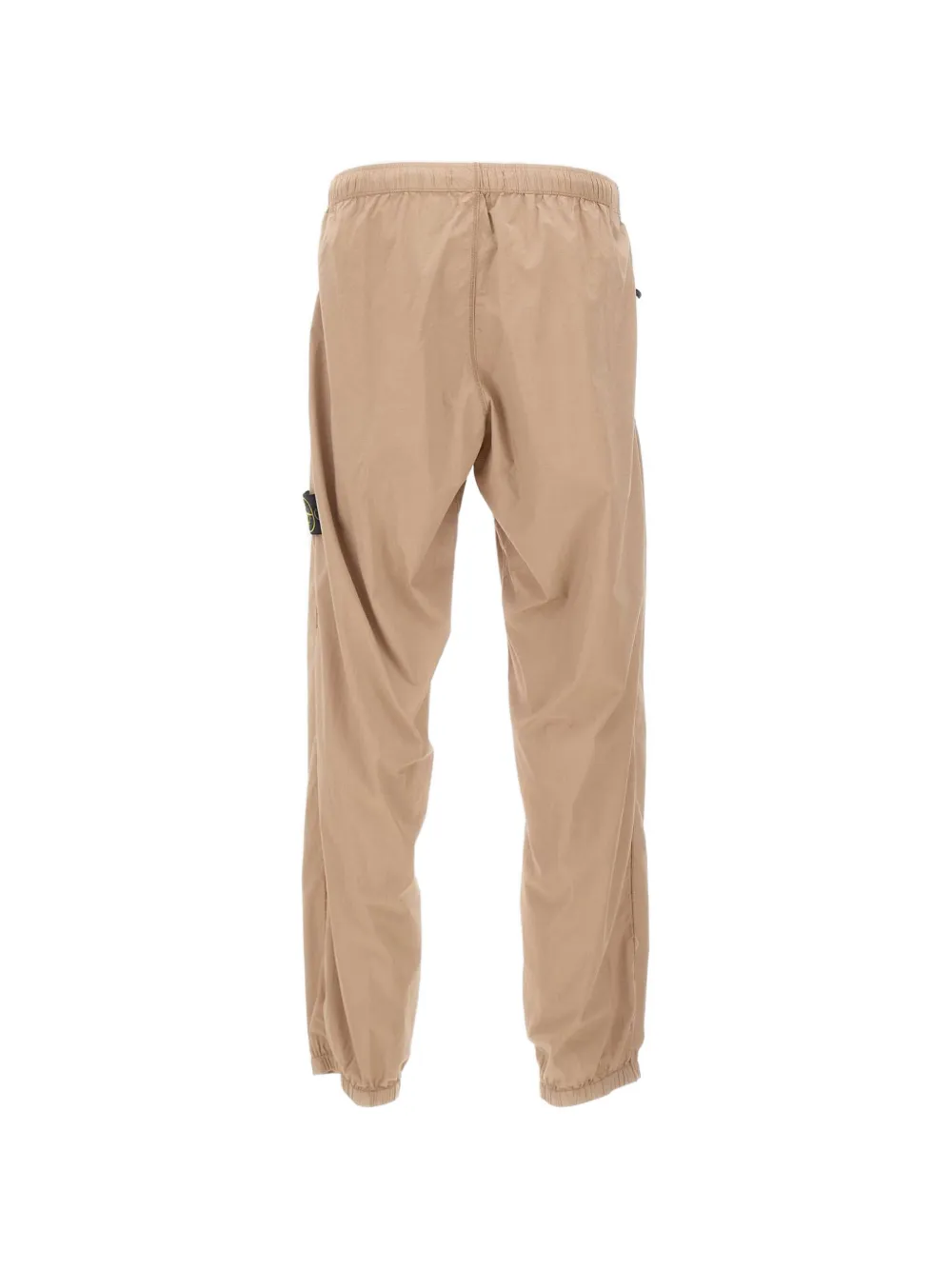Stone Island 3100049 'Paracadute' stretch-katoenen tela joggingbroek Beige