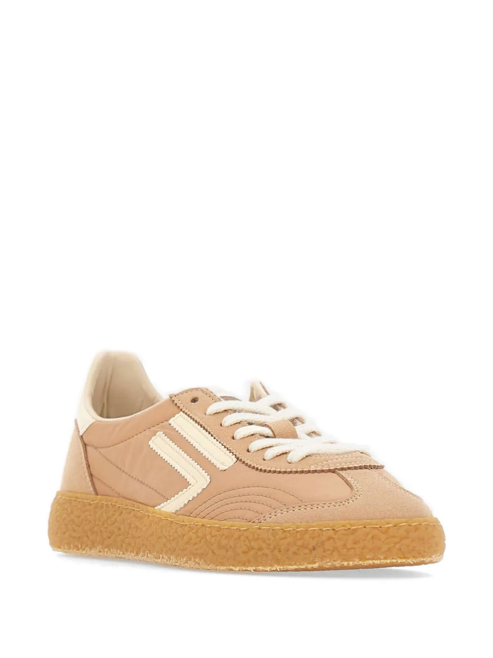 Puraai XS Dune panelled sneakers Beige