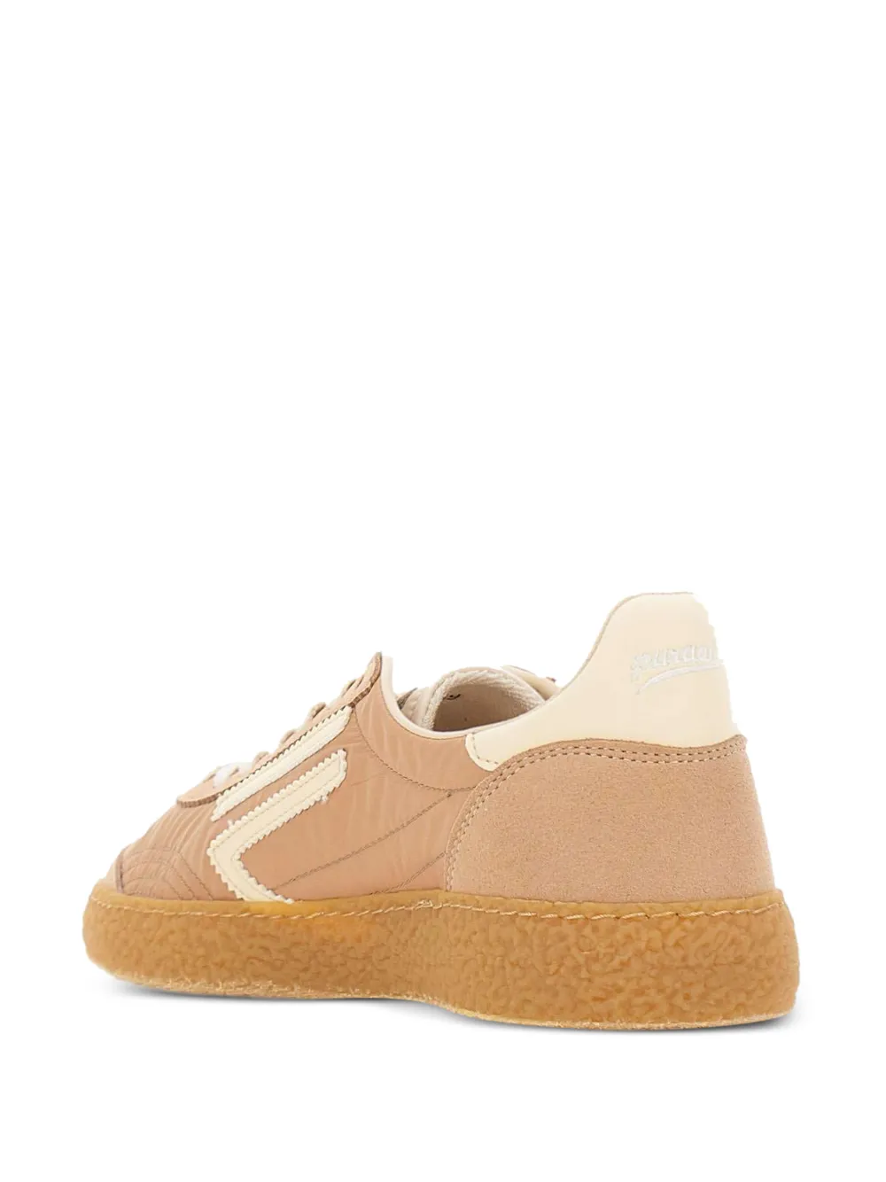 Puraai XS Dune panelled sneakers Beige