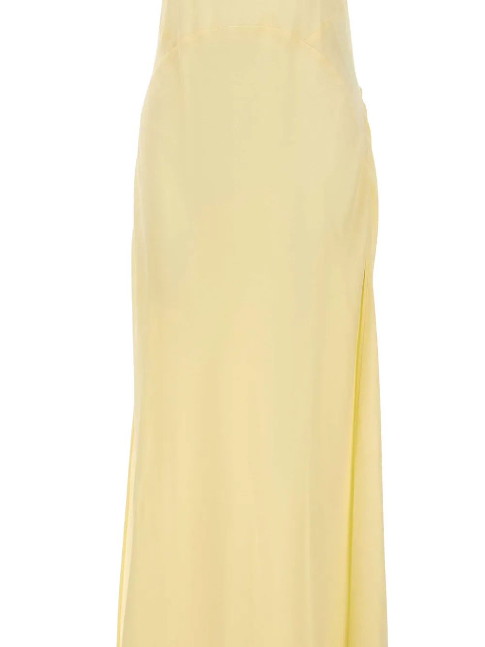Blumarine Jurk met halternek Geel