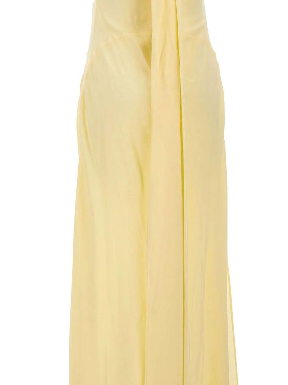 Blumarine Jurk met halternek Geel